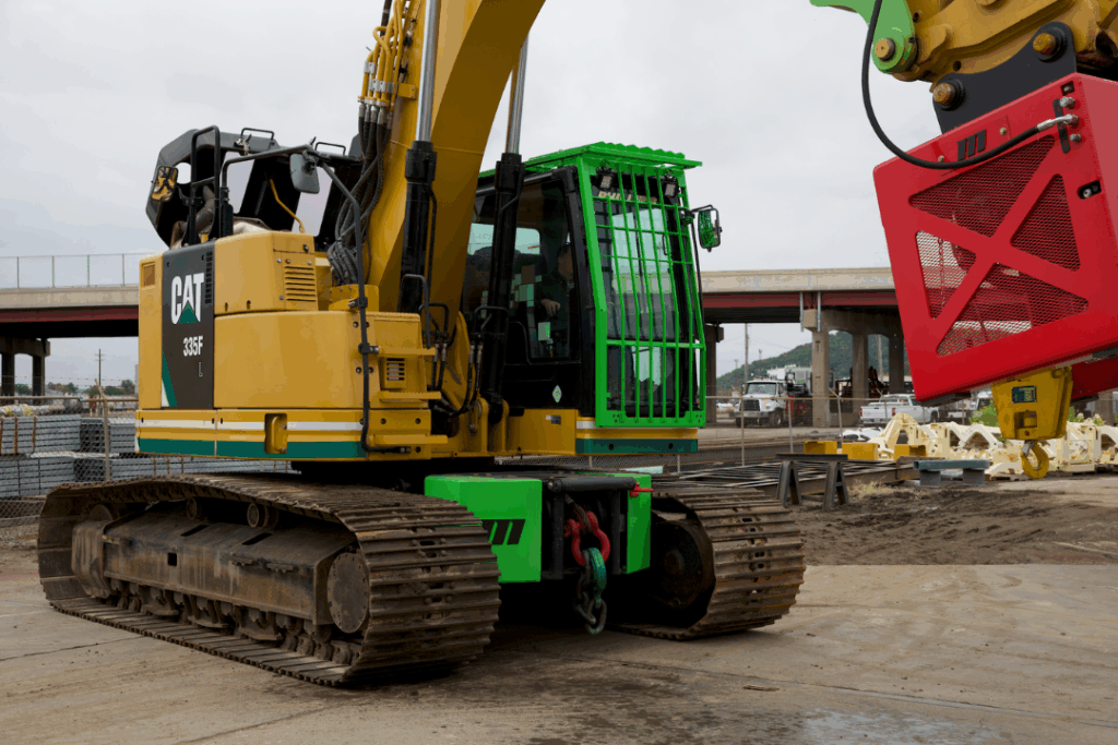 Excavator Winch Attachment
